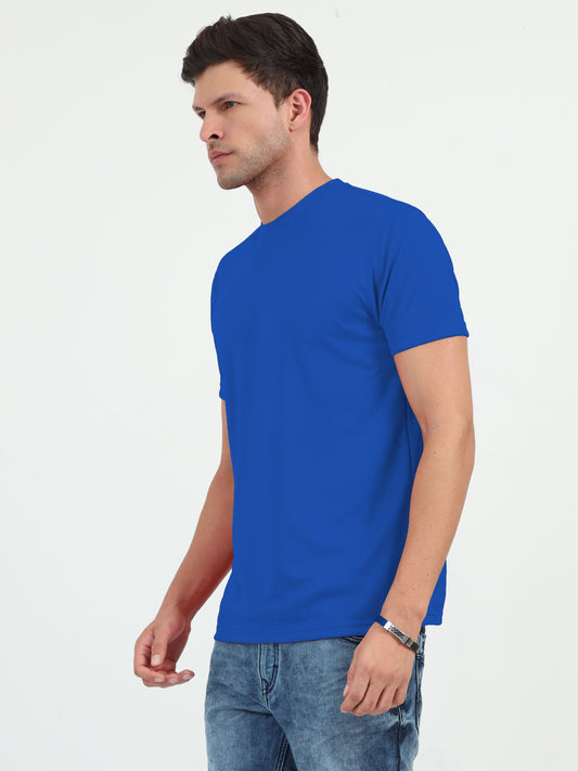 NuMode DryFit Round Neck T-Shirt - Blue