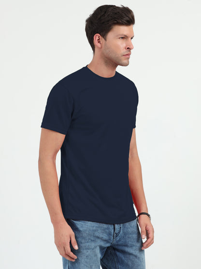 NuMode DryFit Round Neck T-Shirt - Navy